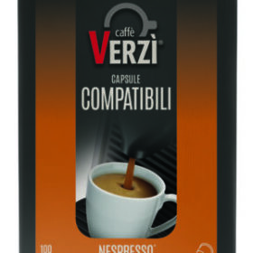 100 CAPSULE CAFFE' VERZI COMPATIBILI NESPRESSO MISCELA INTENSO