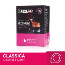 150 CIALDE MISCELA CLASSICA ESE 44MM PODS CAFFE' TORALDO