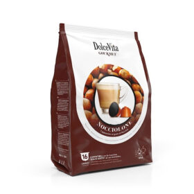 16 CAPSULE NOCCIOLONE COMPATIBILI DOLCE GUSTO DOLCE VITA