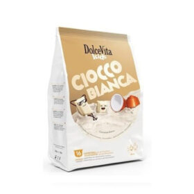 16 CAPSULE CIOCCO BIANCA COMPATIBILI DOLCE GUSTO DOLCE VITA