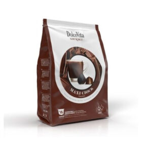 16 CAPSULE MAXI CIOCK CIOCCOLATA COMPATIBILI DOLCE GUSTO DOLCE VITA