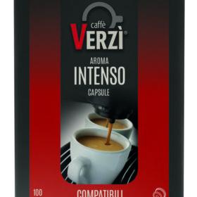 100 CAPSULE MISCELA INTENSO CAFFE' VERZI COMPATIBILI LAVAZZA ESPRESSO POINT